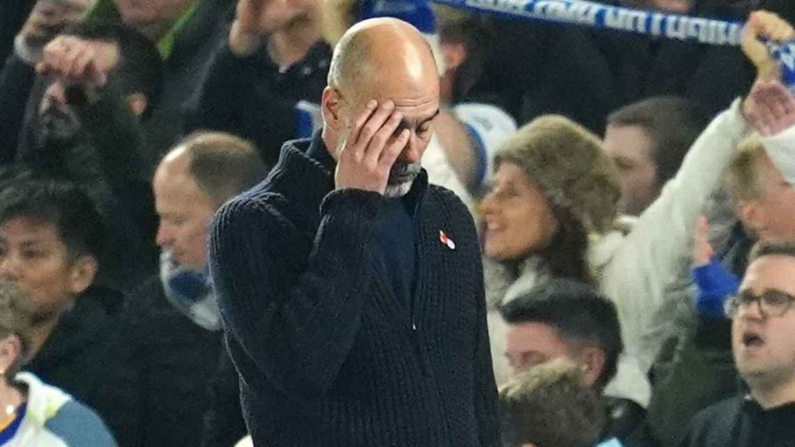 Manchester City’s Pep Faces Unprecedented Four-Game Losing Streak