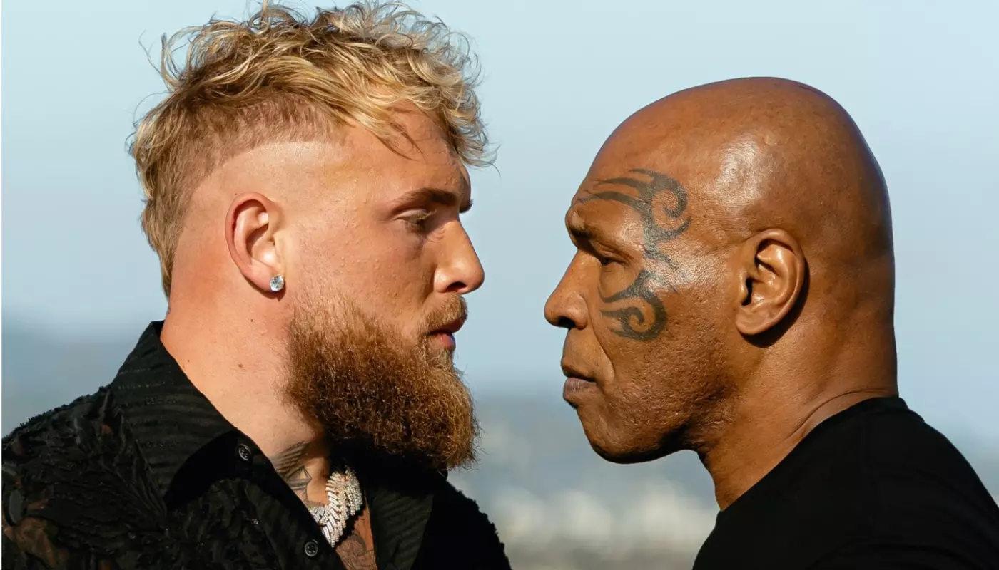 Mike Tyson Slaps Jake Paul at Weigh-In Ahead of Historic Fight