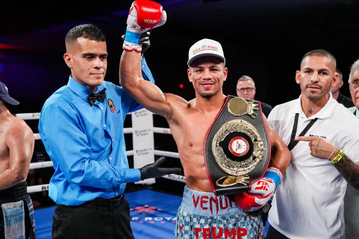 Jamaine Ortiz Dominates with Fourth-Round Knockout in Orlando